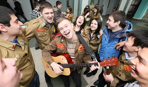 17 февраля – День российских студенческих отрядов